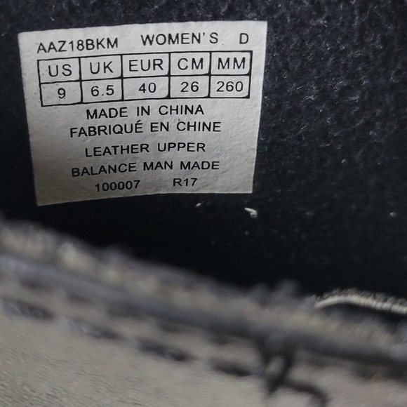 Avalon Leather Slip On Zipper Black Casual Everyday Boots - Picture 5 of 11